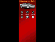 Tablet Screenshot of libertyautos.net