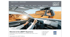 Desktop Screenshot of libertyautos.com